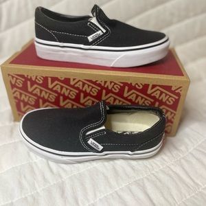 NWOT Vans Kids Slip Ons